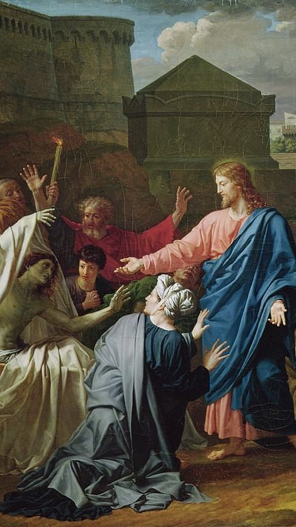 Pierre Bouillon (1776-1831 Fr) Jesus erweckt den Sohn der Witwe von Nain Lukas 7, 11-17