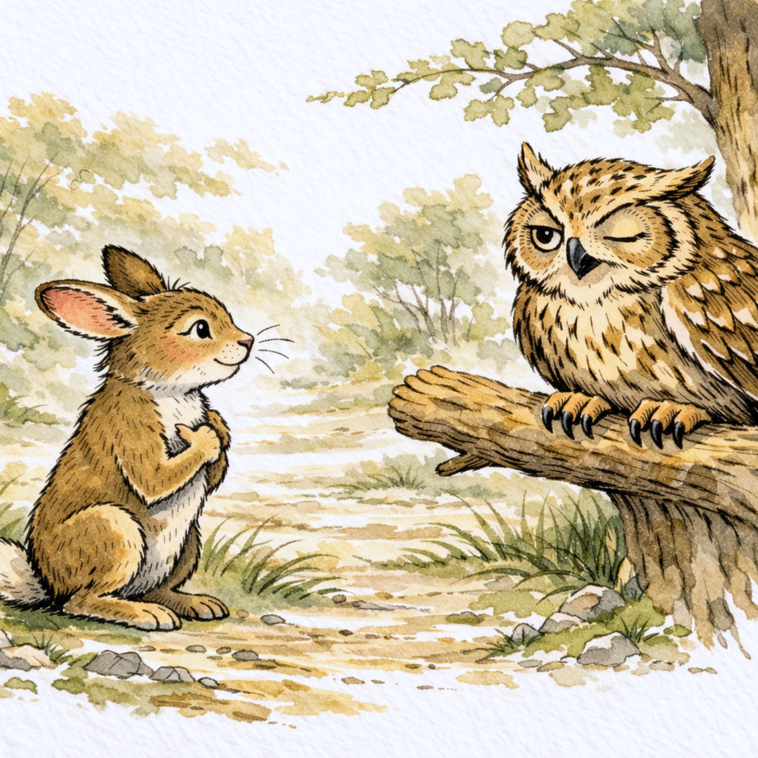 Fabel vom Hasen und Fuchs